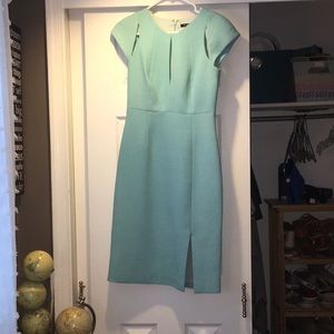 Tight Light Aqua Dress